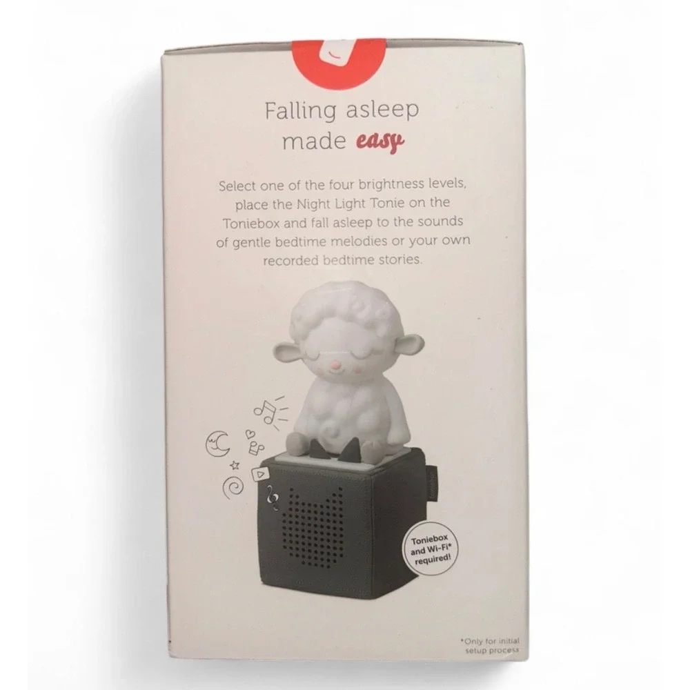 Tonies Night Light Tonie Sleepy Sheep White Bedtime‎ Melodies Brand New NIB